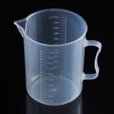 1000ml Thin Section PP Plastic Flask Digital Measuring Cup Cylinder Scale Measure Glass Lab Laboratory Tools, 1000ml Measuring Cup