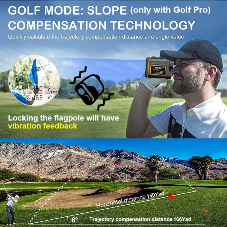 SNDWAY SW600A Handheld Outdoor Waterproof Telescope Range Finder Distance Measurer, 600m, 600m SNDWAY SW600A Handheld Outdoor Waterproof Telescope Range Finder Distance Measurer, 600m, 600m