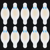 10 PCS Foot Care Skin Hydrogel Analgesic Plaster Blisters Slip Heel Protector Size: 28x69cm