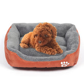 Candy Color Four Seasons Genuine Warm Pet Dog Kennel Mat Teddy Dog Mat, Size: XXL, 95×72×18cm