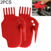 2 PCS Universal Sweeping Robot Accessories Flat Brush Cleaner for iRobot Roomba