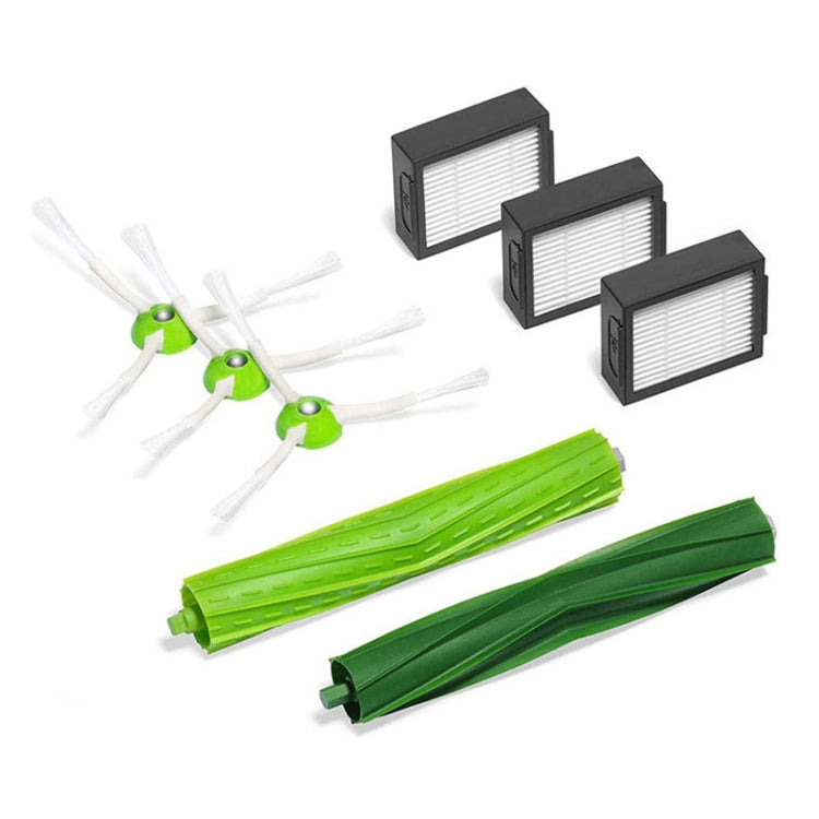 Accesorios para barredora, cepillo lateral, filtro, cepillo principal, juego para iRobot Roomba i7/E5/E6, juego de cepillo lateral, filtro, cepillo principal Accesorios para barredora, cepillo lateral, filtro, cepillo principal, juego para iRobot Roomba i7/E5/E6, juego de cepillo lateral, filtro, cepillo principal
