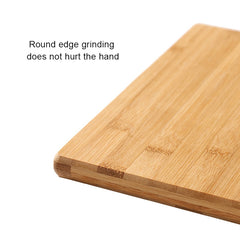 Kitchen Rectangular Bamboo Chopping Block Thickening Cutting Board, Size: 34cm x 24cm, Size: 34cm x 24cm
