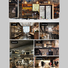 Originality American Industrial Style Wood Vintage Old Gear Wall Clock, Diameter: 50cm