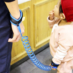 Kids Safety Harness Child Leash Anti Lost Wrist Link Traction Rope Anti Lost Bracelet, Length: 2m, 2m Blue, 2m Orange