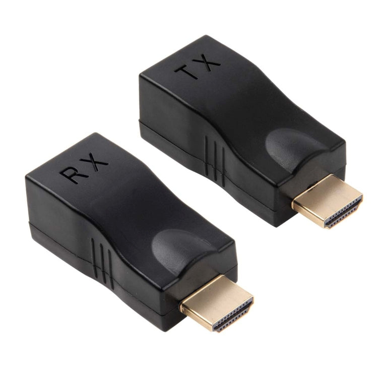 HDMI to RJ45 Extender Adapter (Receiver & Transmitter)  by Cat-5e/6 Cable, Support HDCP, Transmission Distance: 30m HDMI to RJ45 Extender Adapter (Receiver & Transmitter)  by Cat-5e/6 Cable, Support HDCP, Transmission Distance: 30m