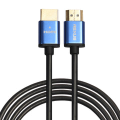 3m HDMI 1.4 Version 1080P Aluminium Alloy Shell Line Head HDMI Male to HDMI Male Audio Video Connector Adapter Cable, Length: 3m