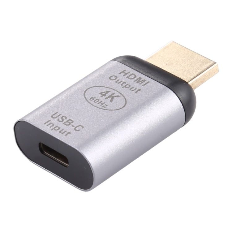 Type-C / USB-C Female to HDMI Male Aluminium Alloy Adapter, Type-C Female to HDMI Male Type-C / USB-C Female to HDMI Male Aluminium Alloy Adapter, Type-C Female to HDMI Male