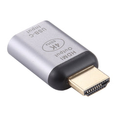 Type-C / USB-C Female to HDMI Male Aluminium Alloy Adapter, Type-C Female to HDMI Male