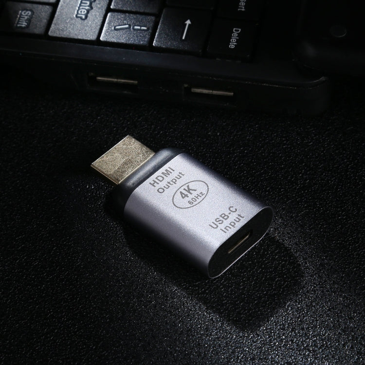 Type-C / USB-C Female to HDMI Male Aluminium Alloy Adapter, Type-C Female to HDMI Male Type-C / USB-C Female to HDMI Male Aluminium Alloy Adapter, Type-C Female to HDMI Male