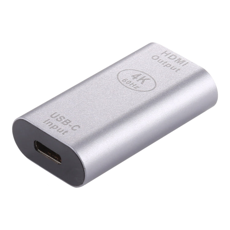 Type-C / USB-C Female to HDMI Female Aluminium Alloy Adapter, Type-C Female to HDMI Female Type-C / USB-C Female to HDMI Female Aluminium Alloy Adapter, Type-C Female to HDMI Female