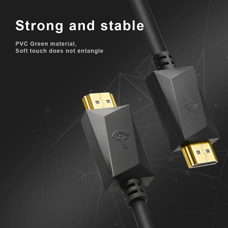 ROCKETEK HDMI01Y-2 HDMI 2.0 4K 30Hz 3D HD Gold-plated Connector HDMI Cable for All HDMI Devices, Length: 2m ROCKETEK HDMI01Y-2 HDMI 2.0 4K 30Hz 3D HD Gold-plated Connector HDMI Cable for All HDMI Devices, Length: 2m
