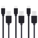 3 PCS HAWEEL 1m High Speed Micro USB to USB Data Sync Charging Cable Kits For Galaxy, Huawei, Xiaomi, LG, HTC and other Smart Phones