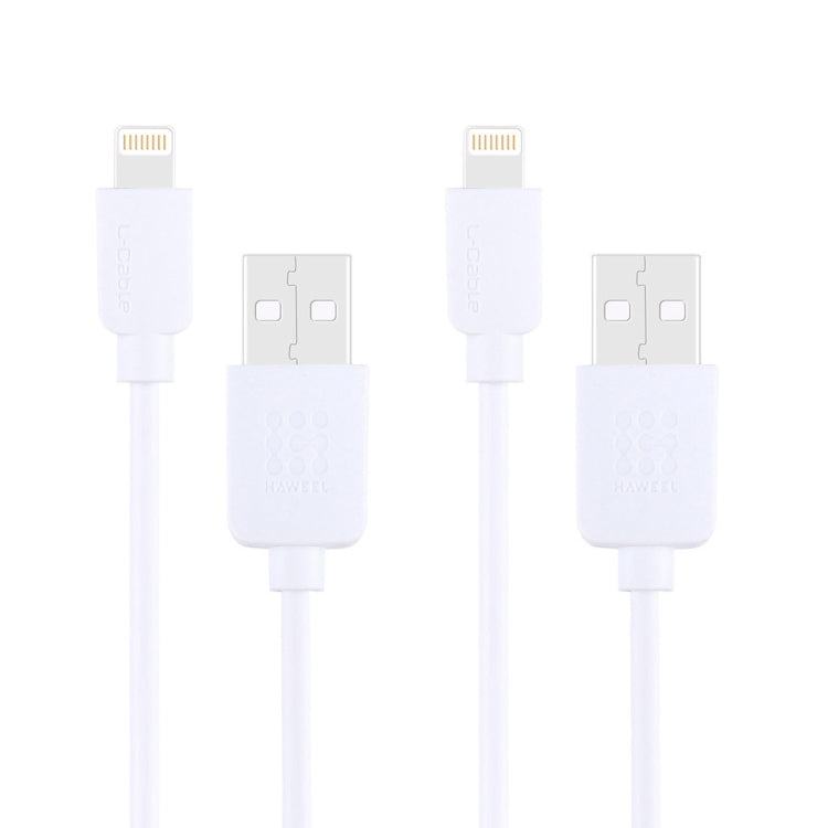 2 PCS HAWEEL 1m High Speed 8 pin to USB Sync and Charging Cable Kit for iPhone, iPad, 2pcs 2 PCS HAWEEL 1m High Speed 8 pin to USB Sync and Charging Cable Kit for iPhone, iPad, 2pcs