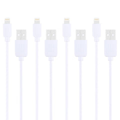 4 PCS HAWEEL 1m High Speed 8 pin to USB Sync and Charging Cable Kit for iPhone, iPad, 4pcs