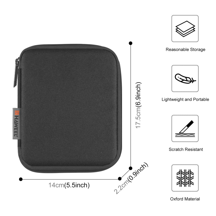 HAWEEL Watch Band Organizer Box Earphones / U Disk / Digital Cable Storage Case HAWEEL Watch Band Organizer Box Earphones / U Disk / Digital Cable Storage Case