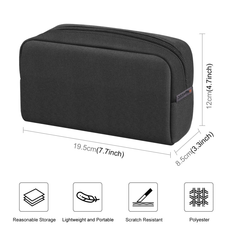 HAWEEL Electronics Organizer Storage Bag for Charger, Power Bank, Cables, Mouse, Earphones, Size: L HAWEEL Electronics Organizer Storage Bag for Charger, Power Bank, Cables, Mouse, Earphones, Size: L