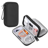 HAWEEL Electronic Organizer Double Layers Storage Bag for Cables, Charger, Power Bank, Phones, Earphones