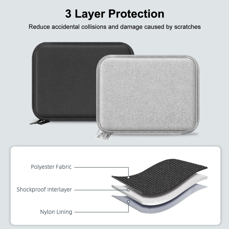 HAWEEL Watch Band Organizer Box Earphones / U Disk / Digital Cable Storage Case HAWEEL Watch Band Organizer Box Earphones / U Disk / Digital Cable Storage Case