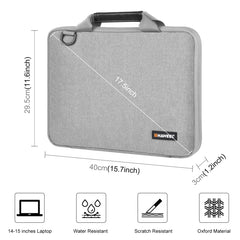 HAWEEL 15.0 inch -16.0 inch Briefcase Crossbody Laptop Bag For Macbook, Lenovo Thinkpad, ASUS, HP