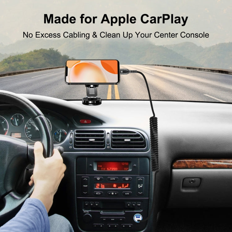 HAWEEL 2m 5A USB-C / Type-C to USB-C / Type-C Retractable Coiled PD Fast Charging Cable, 2m 5A Type-C HAWEEL 2m 5A USB-C / Type-C to USB-C / Type-C Retractable Coiled PD Fast Charging Cable, 2m 5A Type-C