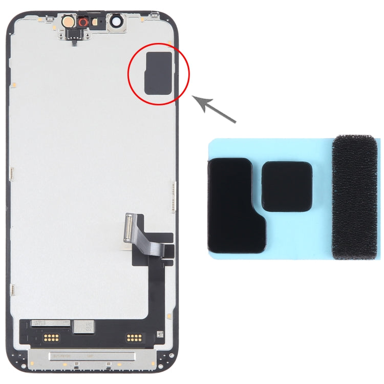 100/Set LCD Black Adhesive Sticker For iPhone 14 / 14 Plus 100/Set LCD Black Adhesive Sticker For iPhone 14 / 14 Plus