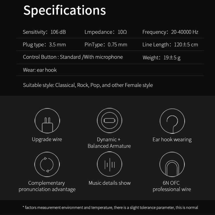 Auriculares intrauditivos con doble unidad y graves potentes para MP3 y sin micrófono KZ ZST Circle Iron Auriculares intrauditivos con doble unidad y graves potentes para MP3 y sin micrófono KZ ZST Circle Iron