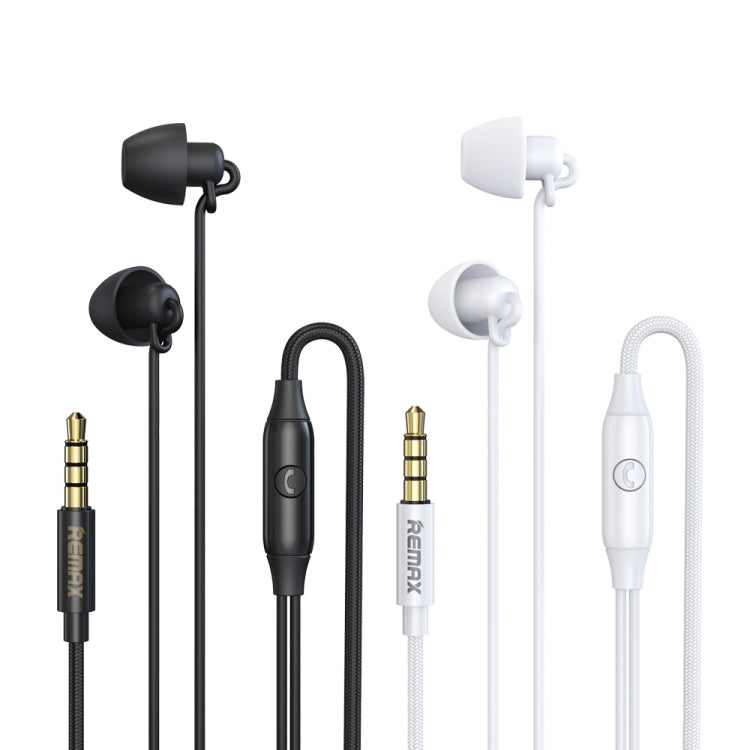 REMAX RM-208 In-Ear Stereo Sleep Earphone with Wire Control + MIC, Support Hands-free REMAX RM-208 In-Ear Stereo Sleep Earphone with Wire Control + MIC, Support Hands-free