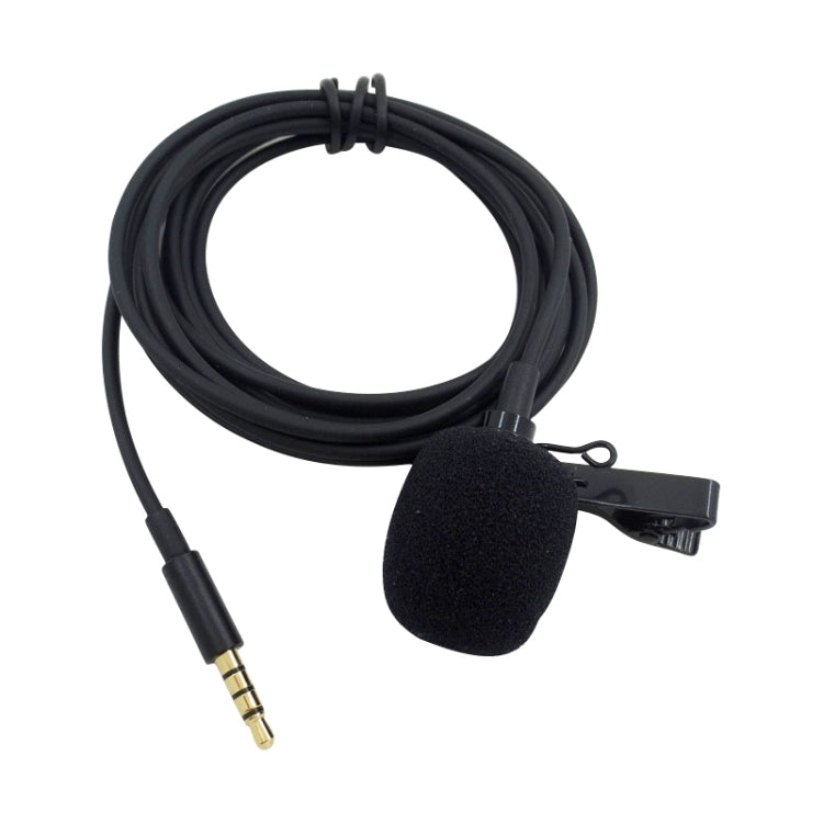ZS0154 Recording Clip-on Collar Tie Mobile Phone Lavalier Microphone, Cable length: 2.5m ZS0154 Recording Clip-on Collar Tie Mobile Phone Lavalier Microphone, Cable length: 2.5m