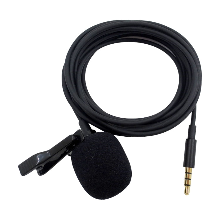 ZS0154 Recording Clip-on Collar Tie Mobile Phone Lavalier Microphone, Cable length: 2.5m ZS0154 Recording Clip-on Collar Tie Mobile Phone Lavalier Microphone, Cable length: 2.5m