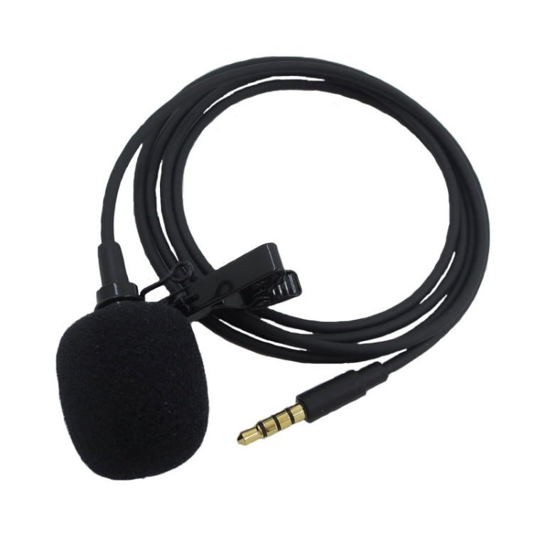 ZS0154 Recording Clip-on Collar Tie Mobile Phone Lavalier Microphone, Cable length: 2.5m ZS0154 Recording Clip-on Collar Tie Mobile Phone Lavalier Microphone, Cable length: 2.5m