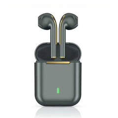 Auriculares inalámbricos Bluetooth 5.0 TWS J18 con estuche de carga, J18 (verde), J18 (oro rosa), J18 (blanco), J18 (negro)