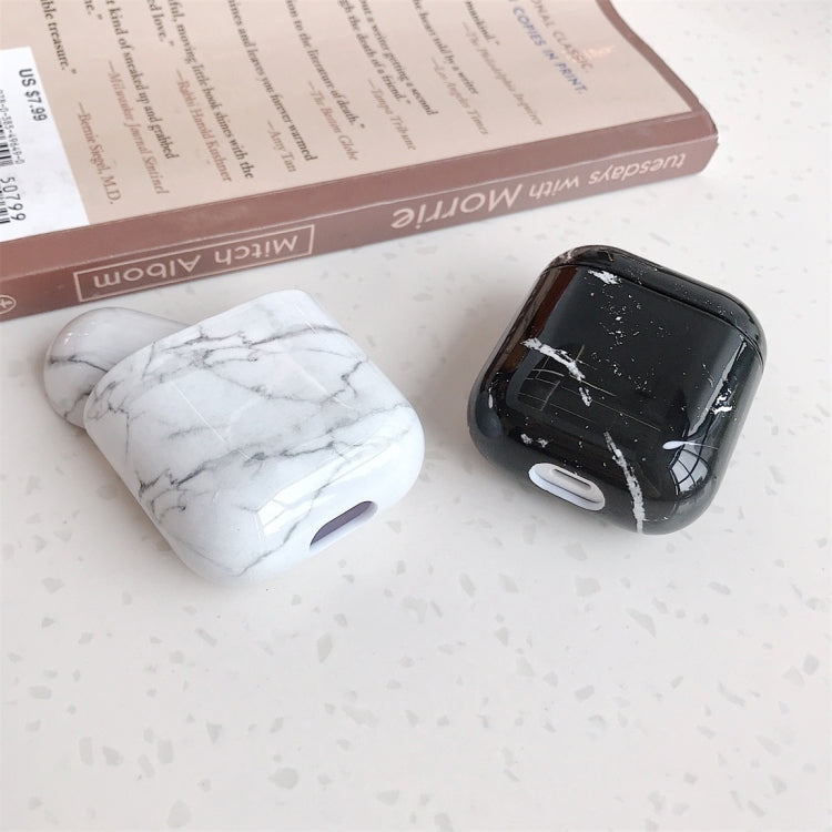 Marble Pattern Wireless Earphones Charging Box Protective Case for Apple AirPods 1/2 Marble Pattern Wireless Earphones Charging Box Protective Case for Apple AirPods 1/2