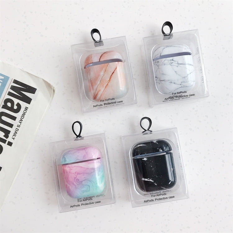 Marble Pattern Wireless Earphones Charging Box Protective Case for Apple AirPods 1/2 Marble Pattern Wireless Earphones Charging Box Protective Case for Apple AirPods 1/2