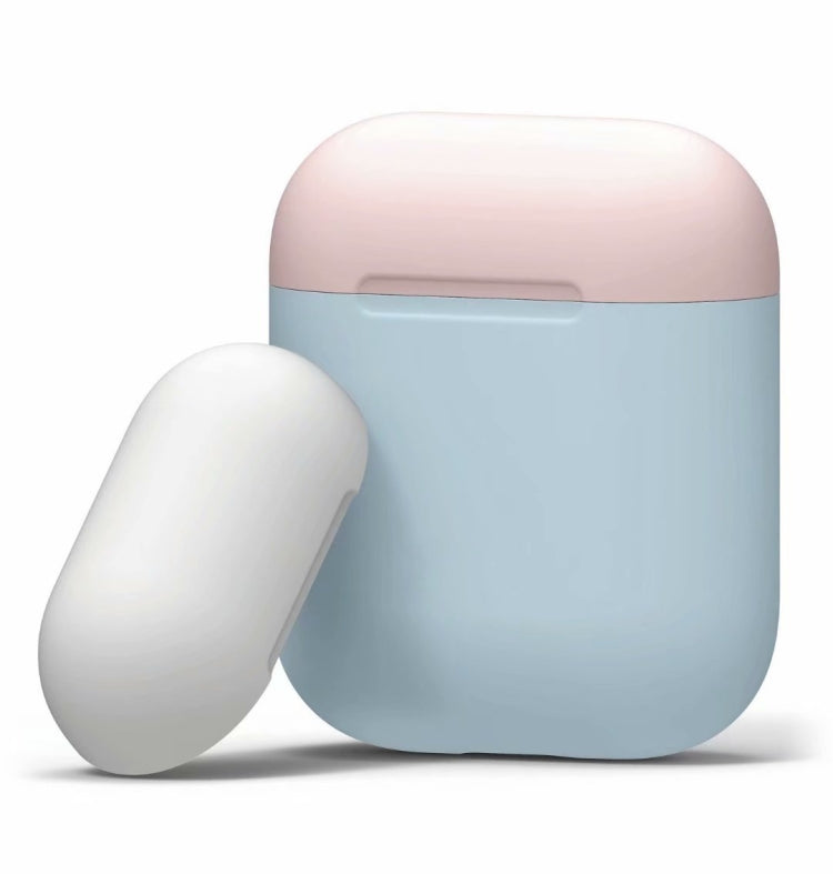 Estuche protector para auriculares inalámbricos a prueba de caídas en tres colores para Apple AirPods 1/2 (blanco, rosa y azul), IP6D3493A, IP6D3493B, IP6D3493C, IP6D3493D, IP6D3493E, IP6D3493F, IP6D3493G, IP6D3493H, IP6D3493I Estuche protector para auriculares inalámbricos a prueba de caídas en tres colores para Apple AirPods 1/2 (blanco, rosa y azul), IP6D3493A, IP6D3493B, IP6D3493C, IP6D3493D, IP6D3493E, IP6D3493F, IP6D3493G, IP6D3493H, IP6D3493I