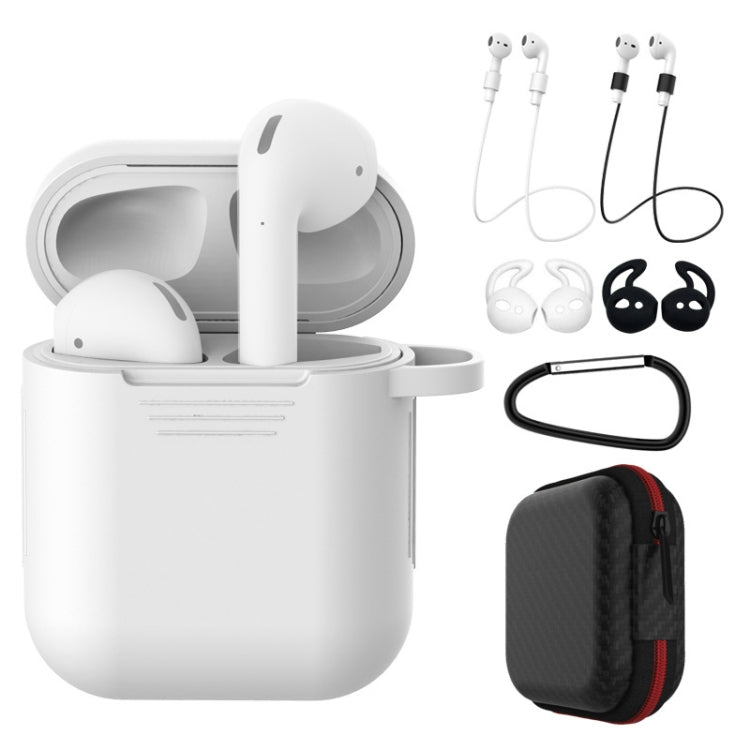 7 PCS Wireless Earphones Shockproof Silicone Protective Case for Apple AirPods 1 / 2 7 PCS Wireless Earphones Shockproof Silicone Protective Case for Apple AirPods 1 / 2