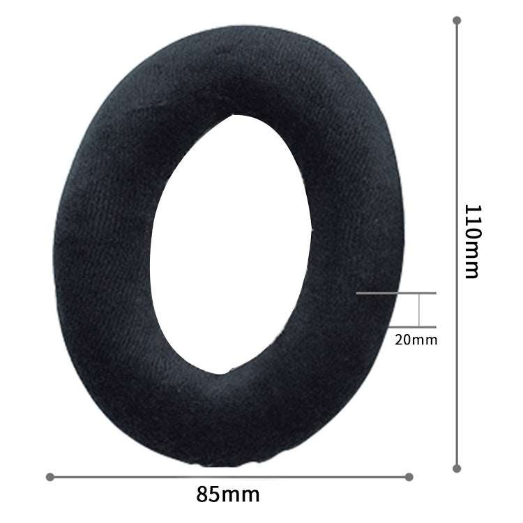 2 PCS For Sennheiser HD515 / HD555 / HD595 / HD598 / HD558 / PC360 Flannel Earphone Cushion Cover Earmuffs Replacement Earpads with Tone Tuning Cotton, Velvet Black, Velvet Brown 2 PCS For Sennheiser HD515 / HD555 / HD595 / HD598 / HD558 / PC360 Flannel Earphone Cushion Cover Earmuffs Replacement Earpads with Tone Tuning Cotton, Velvet Black, Velvet Brown