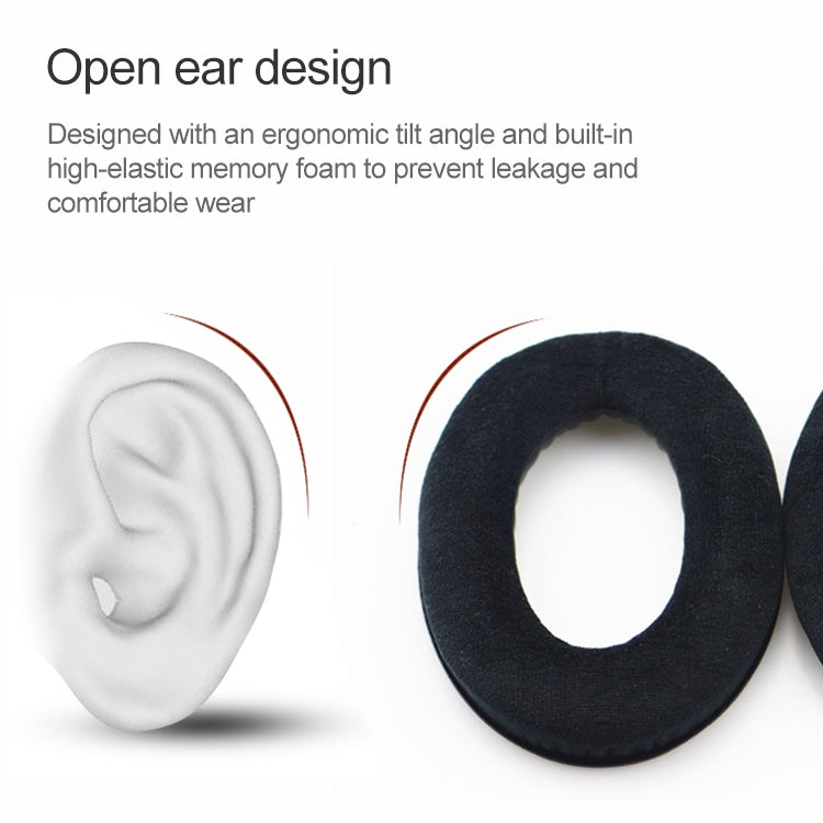 2 PCS For Sennheiser HD515 / HD555 / HD595 / HD598 / HD558 / PC360 Flannel Earphone Cushion Cover Earmuffs Replacement Earpads with Tone Tuning Cotton, Velvet Black, Velvet Brown 2 PCS For Sennheiser HD515 / HD555 / HD595 / HD598 / HD558 / PC360 Flannel Earphone Cushion Cover Earmuffs Replacement Earpads with Tone Tuning Cotton, Velvet Black, Velvet Brown