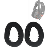 2 PCS For Sennheiser GSP 600 Headphone Cushion Sponge Cover Earmuffs Replacement Earpads, For Sennheiser GSP 600(Earmuff)