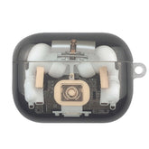 Für AirPods Pro Mechanische Struktur TPU Kopfhörer Schutzhülle, Für AirPods Pro