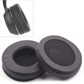 2 PCS For Skullcandy / HESH 2.0 HESH Thickened Earphone Cushion Cover Earmuffs Replacement Earpads with White Thread Sewing(Black)