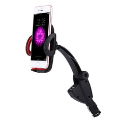 For iPhone, Galaxy, Huawei, Xiaomi, LG, HTC and other Smartphones of width 47-92mm Smartphone, 360 Rotation Holder