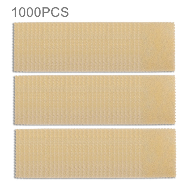 1000 PCS Microfiber Fabric Non-woven Cleaning Cloth for Screen Glass(random color) 1000 PCS Microfiber Fabric Non-woven Cleaning Cloth for Screen Glass(random color)