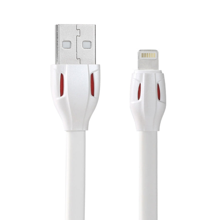 REMAX RC-035i Laser Series 1m 2.1A 8 Pin to USB Data Sync Charger Cable with LED Indicator, White REMAX RC-035i Laser Series 1m 2.1A 8 Pin to USB Data Sync Charger Cable with LED Indicator, White