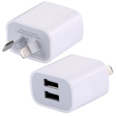 Cargador de 2 puertos USB de alta compatibilidad de 5 V y 2 A, enchufe australiano