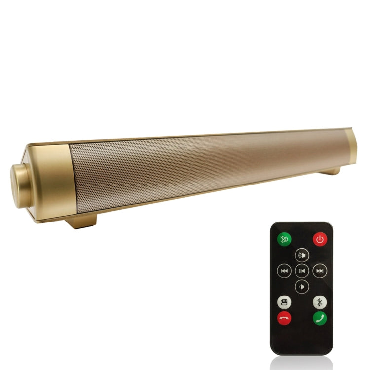Soundbar LP-08 CE0152 USB MP3 Player 2.1CH Bluetooth Wireless Sound Bar Speaker with Remote Control, CE0152 Black, CE0152 Gold Soundbar LP-08 CE0152 USB MP3 Player 2.1CH Bluetooth Wireless Sound Bar Speaker with Remote Control, CE0152 Black, CE0152 Gold
