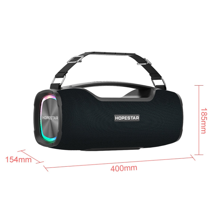 HOPESTAR A6X TWS Portable Outdoor Bluetooth Speaker with Colorful Music Lights, Support Power Bank & Hands-free Call & U Disk & TF Card & 3.5mm AUX HOPESTAR A6X TWS Portable Outdoor Bluetooth Speaker with Colorful Music Lights, Support Power Bank & Hands-free Call & U Disk & TF Card & 3.5mm AUX