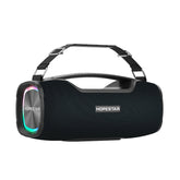 HOPESTAR A6X TWS Portable Outdoor Bluetooth Speaker with Colorful Music Lights, Support Power Bank & Hands-free Call & U Disk & TF Card & 3.5mm AUX