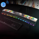 SOAIY SH39 Colorful Spectrum Lighting Effect + Mechanical Buttons + Clock Alarm + Battery Desktop Home Gaming Bluetooth Speaker