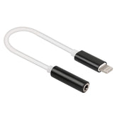 Adaptador de audio de 8 pines a 3,5 mm, longitud: aproximadamente 12 cm, compatible con iOS 13.1 o superior